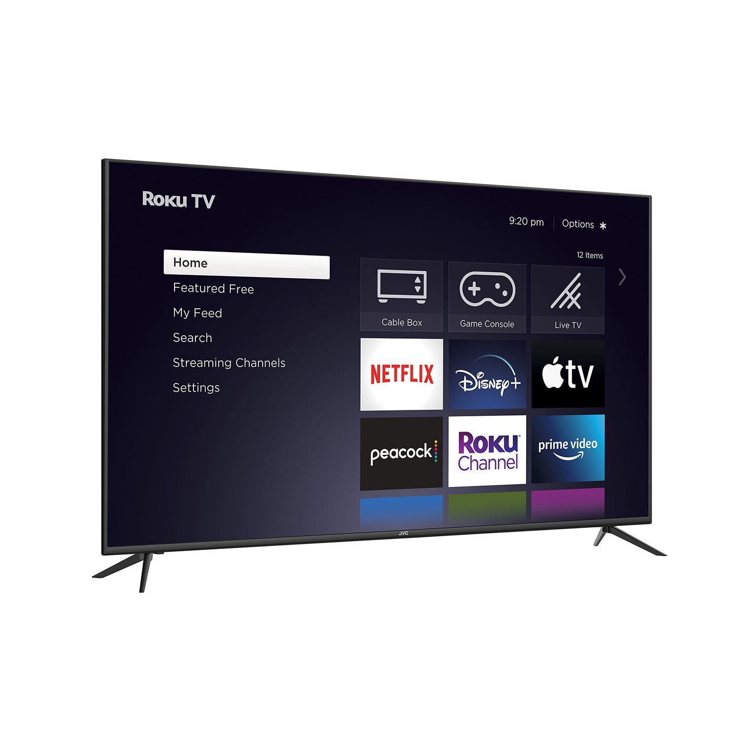 JVC 70 polegadas Classe 4K UHD 2160p Roku Smart TV - Imagem 2