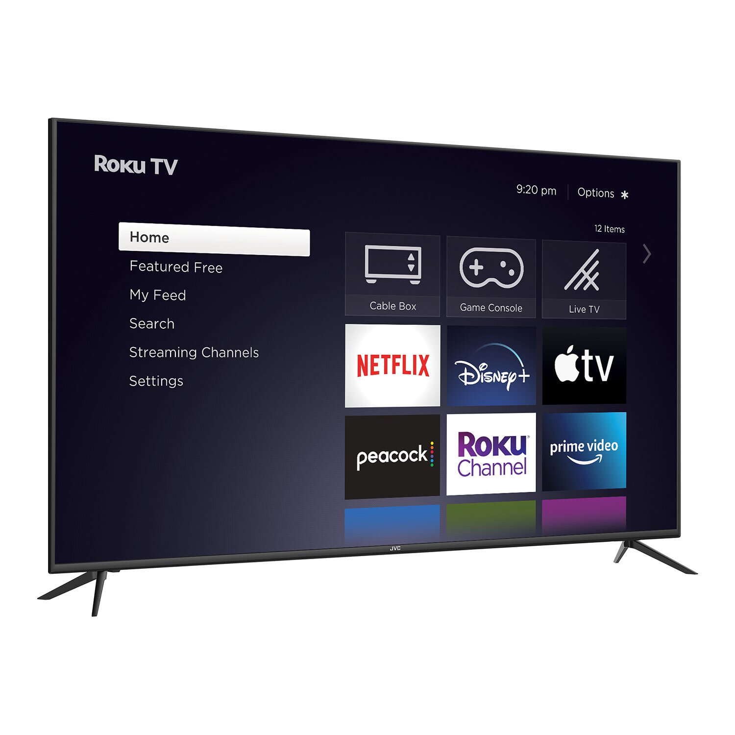 JVC 70 polegadas Classe 4K UHD 2160p Roku Smart TV - Imagem 3